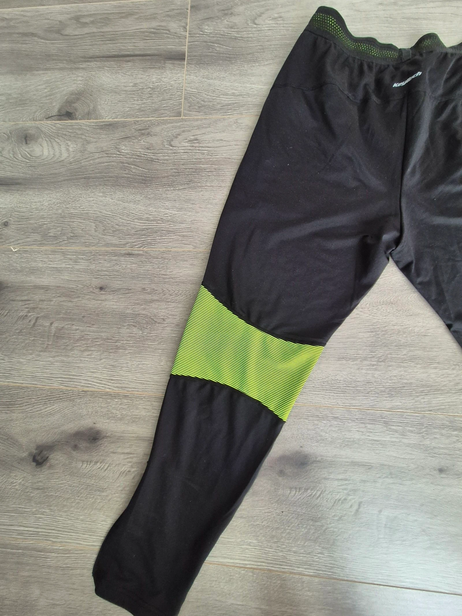 Kelme sports pants track pants black neon yellow size L / M – photo 10